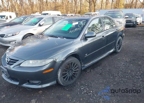 2005 Mazda Mazda6 S Sport из США, поврежденный, VIN 1YVHP84D255M42194